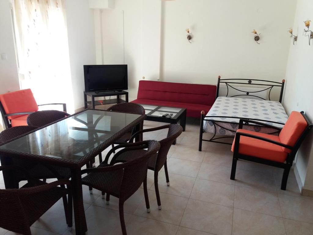Dimitrios Apartments Sotiritsa Bagian luar foto